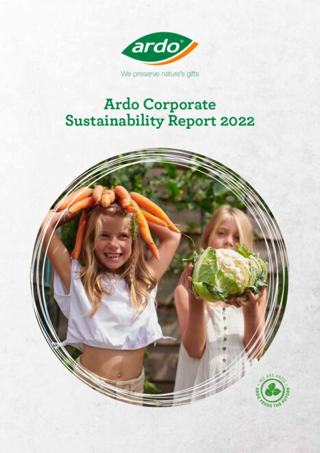 Ardo Corporate Sustainability Report 2022