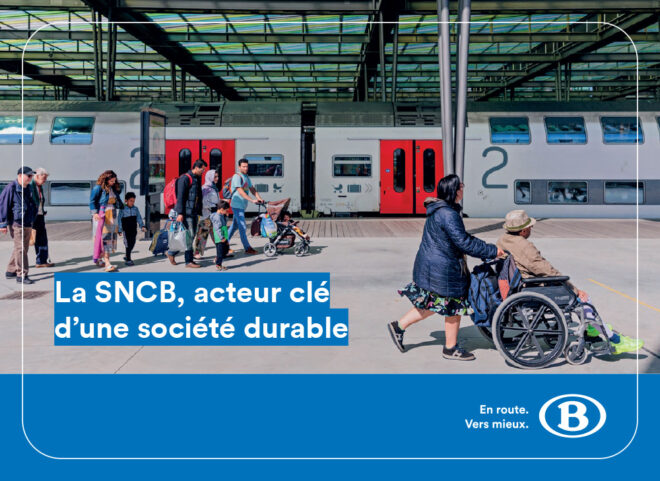 La SNCB, acteur cle d’une societe durable